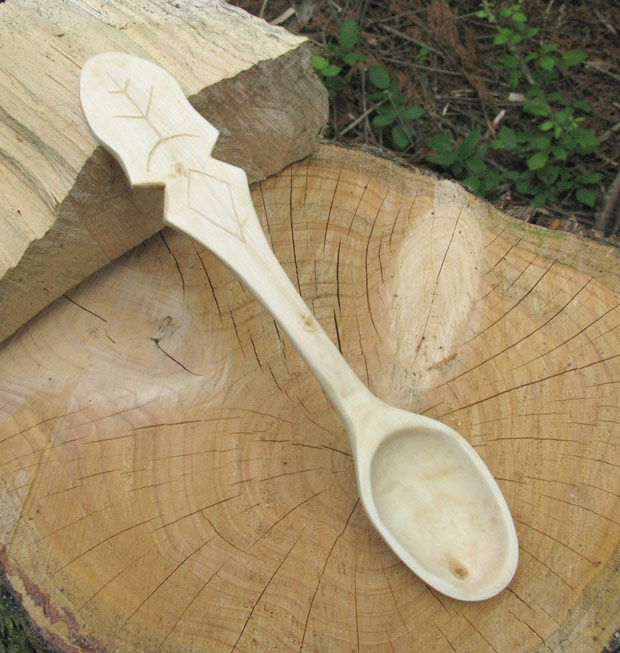 The finished spoon